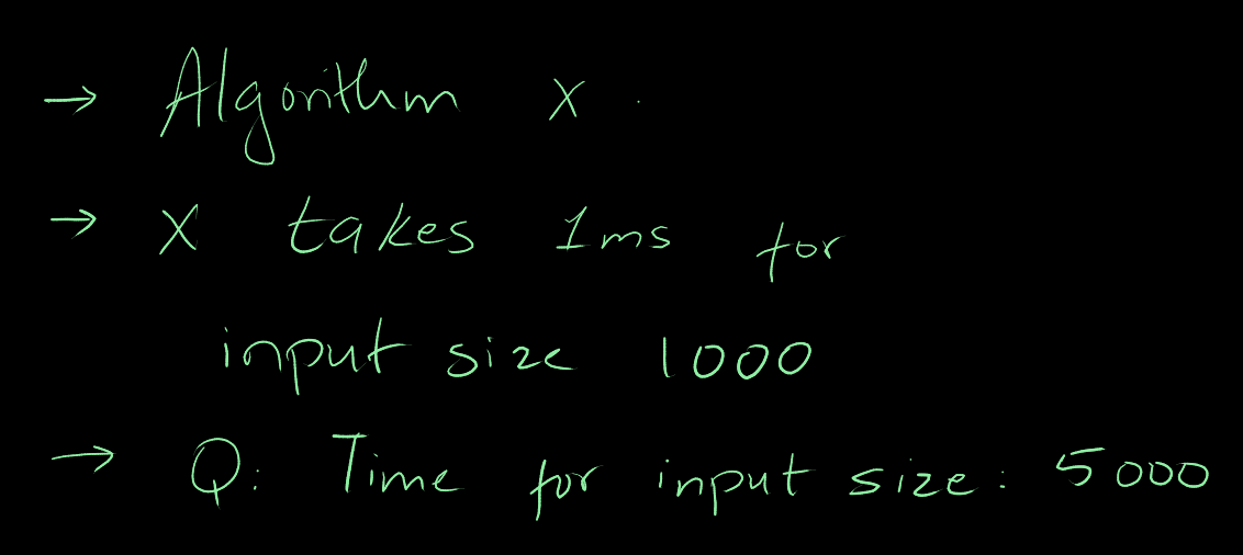 Example question